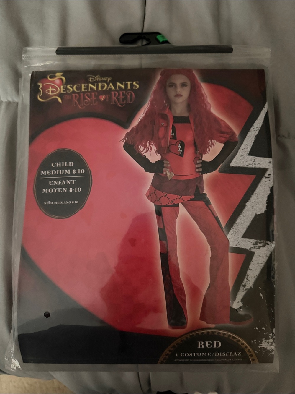 Disney Descendants Rise of Red Costume in Red and Black
